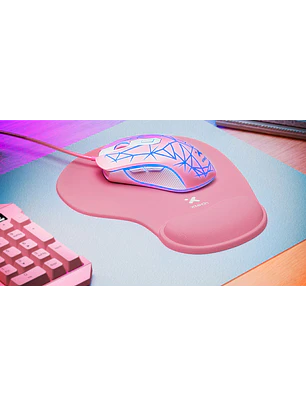 MOUSEPAD DE GEL SKADI ROSADO XTECH XTA-530