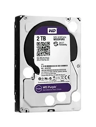 Disco Duro Púrpura 2TB WESTERN DIGITAL WD10PURZ PURPLE 5400RPM 3.5