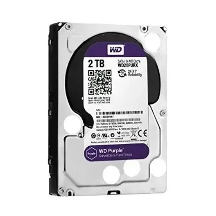 Disco Duro Púrpura 1TB WESTERN DIGITAL WD10PURZ PURPLE 5400RPM 3.5