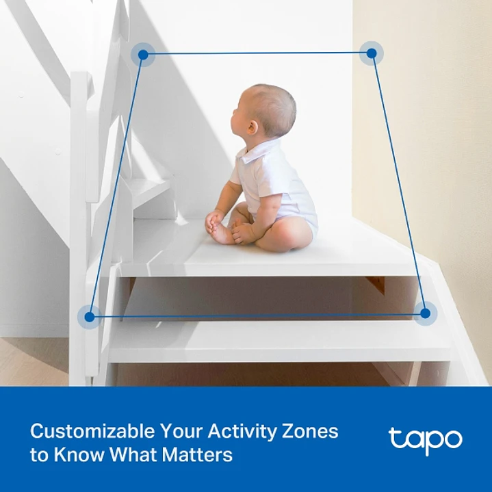 Cámara de Vigilancia Wi-Fi 2K 3MP  360º TP-LINK TAPO C216 con Detección IA y Resistencia IP65 5