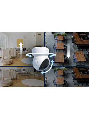 Cámara de Seguridad WIFI 5MP EZVIZ H6C-G1 3K UHD 360° PT