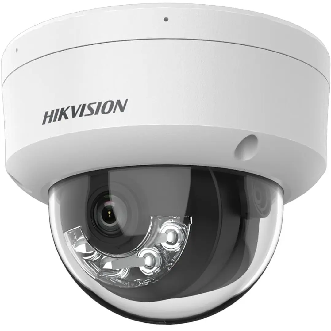 DOMO IP 2MP SMART HYBRID LIGHT 2.8MM DS2CD1123G2-LIU HIKVISION CON IR Y AUDIO  2