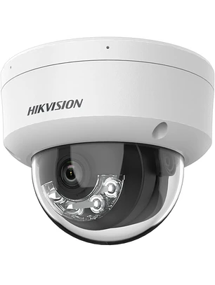 DOMO IP 2MP SMART HYBRID LIGHT 2.8MM DS2CD1123G2-LIU HIKVISION CON IR Y AUDIO 