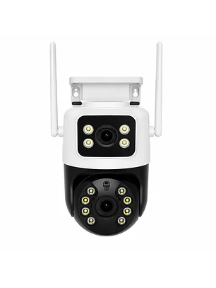 Cámara PT WiFi Dual Lente A31B-PRO-3K Full HD con Seguimiento Inteligente y Visión Nocturna Color