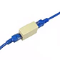 Adaptador Para Cable De Red Rj-45 Utp Empalme Union Hembras - Miniatura 2