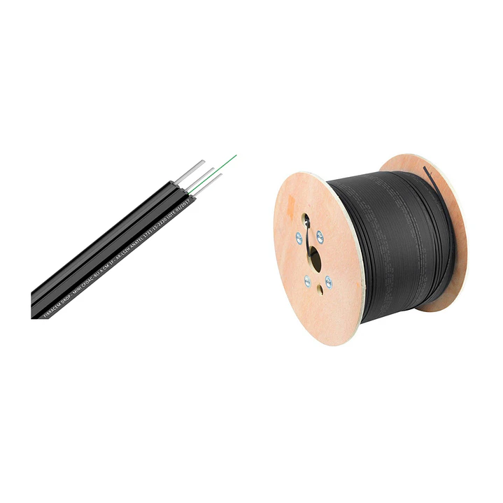 CABLE DE FIBRA DROP FIBERHOME G657A2 1 CORES 1KM 2