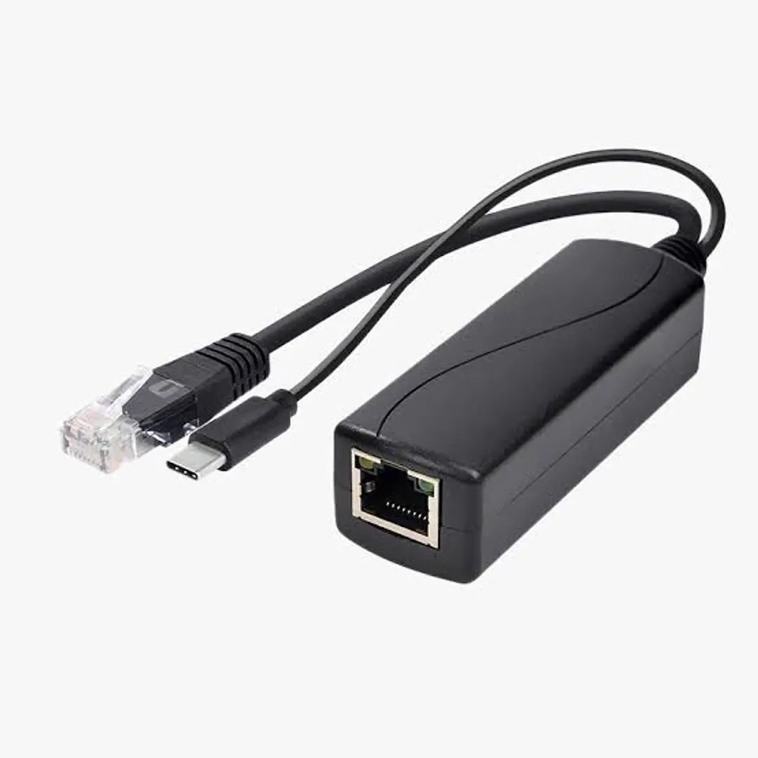 Adaptador Poe Splitter 48 V A 5v Salida Usb C 1