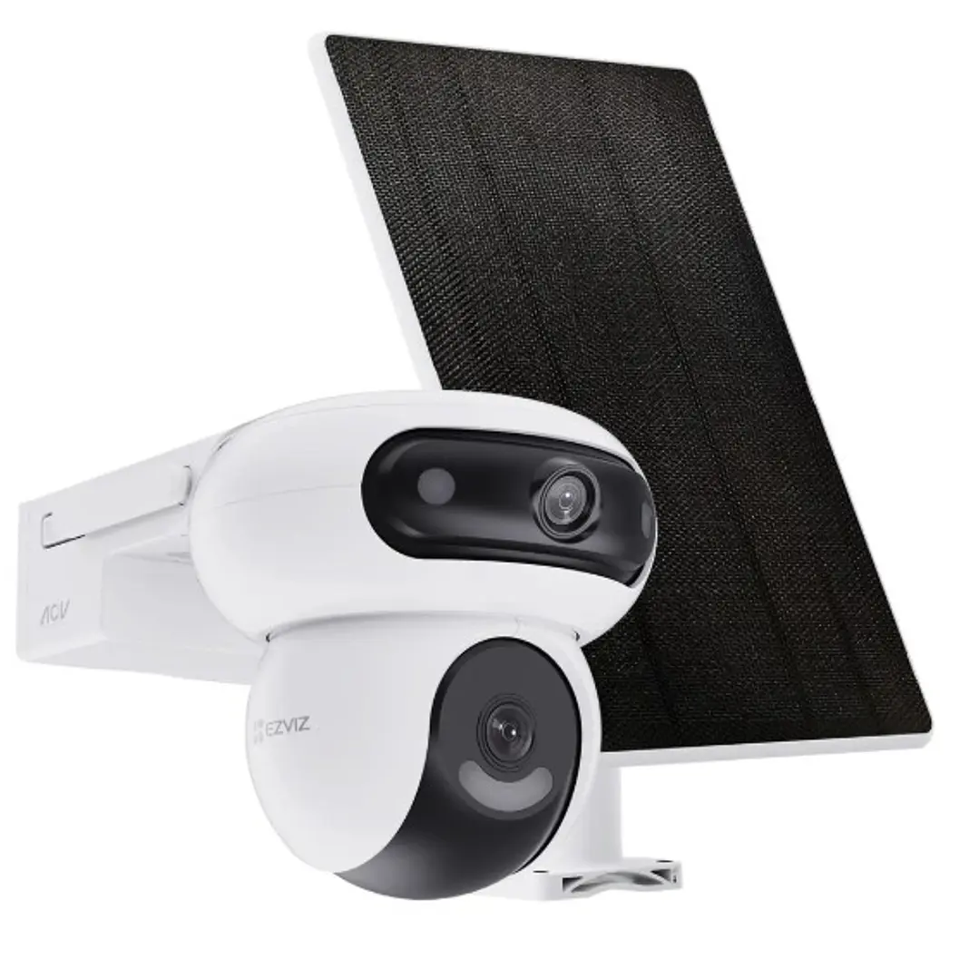 Cámara de Seguridad EZVIZ HB90X PT WiFi/4G  Dual 2K+ 4+4MP con Panel Solar 1