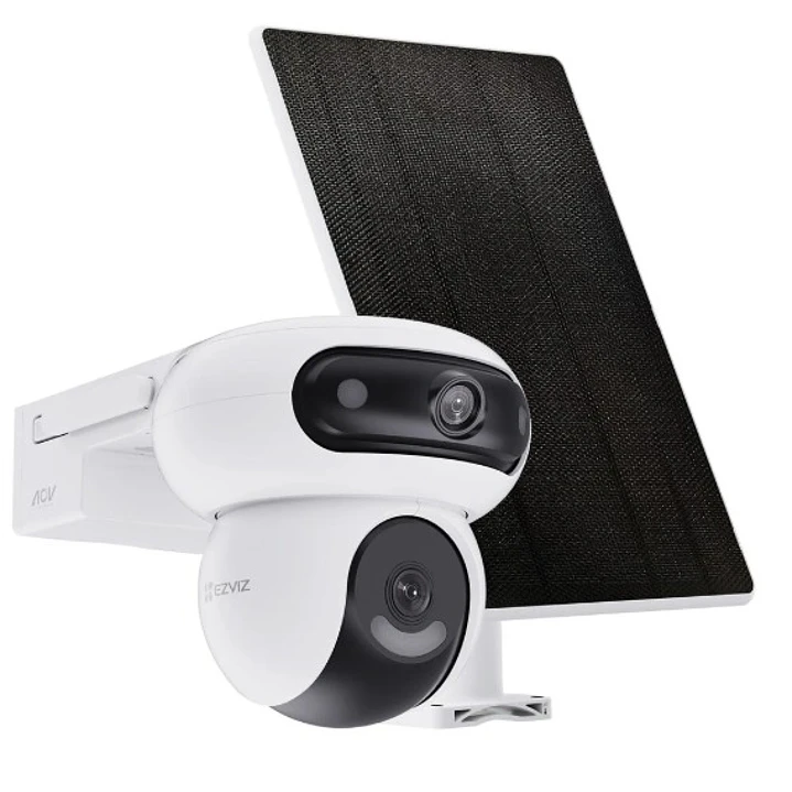 Cámara de Seguridad EZVIZ HB90X PT WiFi/4G  Dual 2K+ 4+4MP con Panel Solar 1