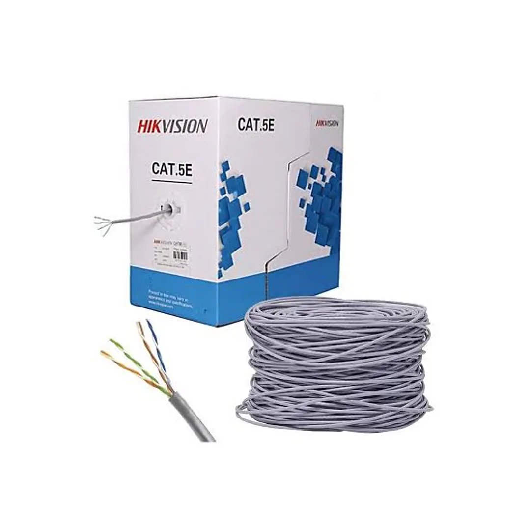 Cable de cobre Cat 5e por Metro HIKVISION DS-1LN5E EE AWG 25 Para Interiror 1