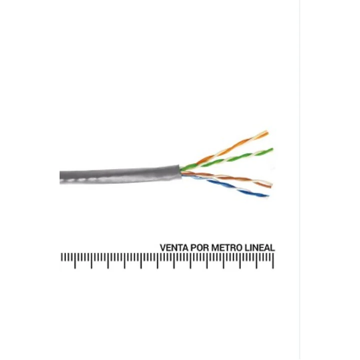 Cable de cobre Cat 5e por Metro HIKVISION DS-1LN5E EE AWG 25 Para Interiror 2