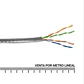 Cable de cobre Cat 5e por Metro HIKVISION DS-1LN5E EE AWG 25 Para Interiror - Miniatura 2