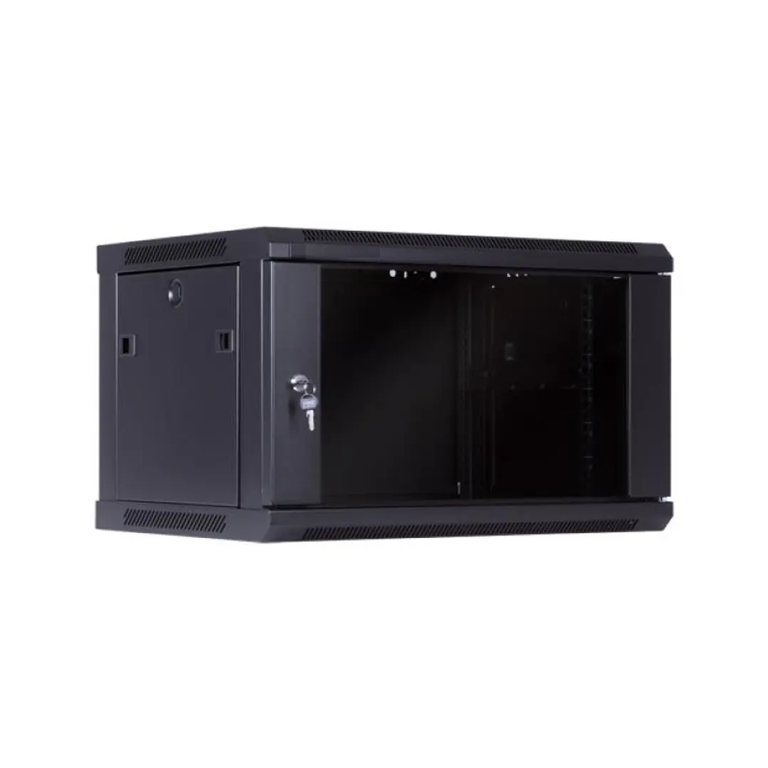 Gabinete de pared 4RU puerta de vidrio ZKTECO ZK-R4U-5404A 1