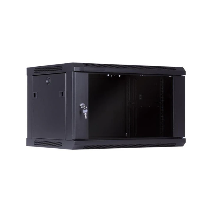 Gabinete de pared 4RU puerta de vidrio ZKTECO ZK-R4U-5404A 1
