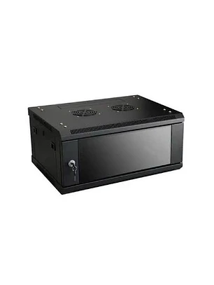Gabinete de pared 4RU puerta de vidrio ZKTECO ZK-R4U-5404A