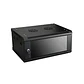 Gabinete de pared 4RU puerta de vidrio ZKTECO ZK-R4U-5404A - Miniatura 2