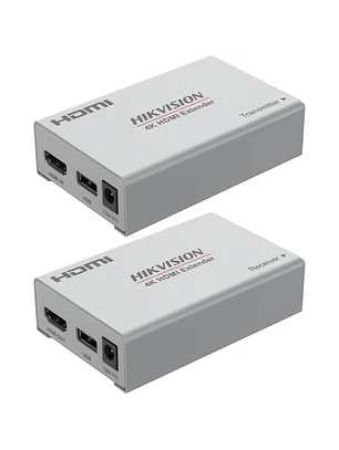 EXTENDER DE SEÑAL ACTIVO HDMI HIKVISION  DS-52EX01HI-4K PARA MONITOR Y MOUSE