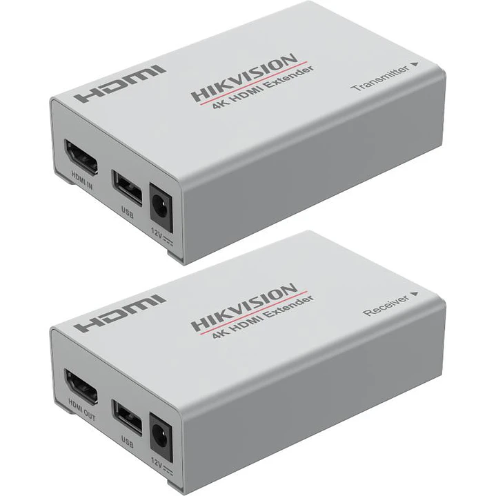 EXTENDER DE SEÑAL ACTIVO HDMI HIKVISION  DS-52EX01HI-4K PARA MONITOR Y MOUSE 1