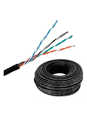 Cable de Red UTP Cat 5e Cobre Exterior Hikvision – Venta por Metro