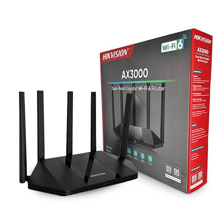 Router WiFi6 AX3000 HIKVISION DS-3WR30X Doble Banda Gigabit 2
