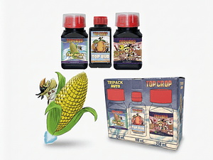  Kit Tripack Auto Fertilizantes Orgánicos Autoflorecientes Top Crop (250ml)
