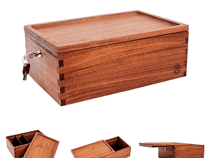 Caja De Seguridad Lock Box Marley + Llave