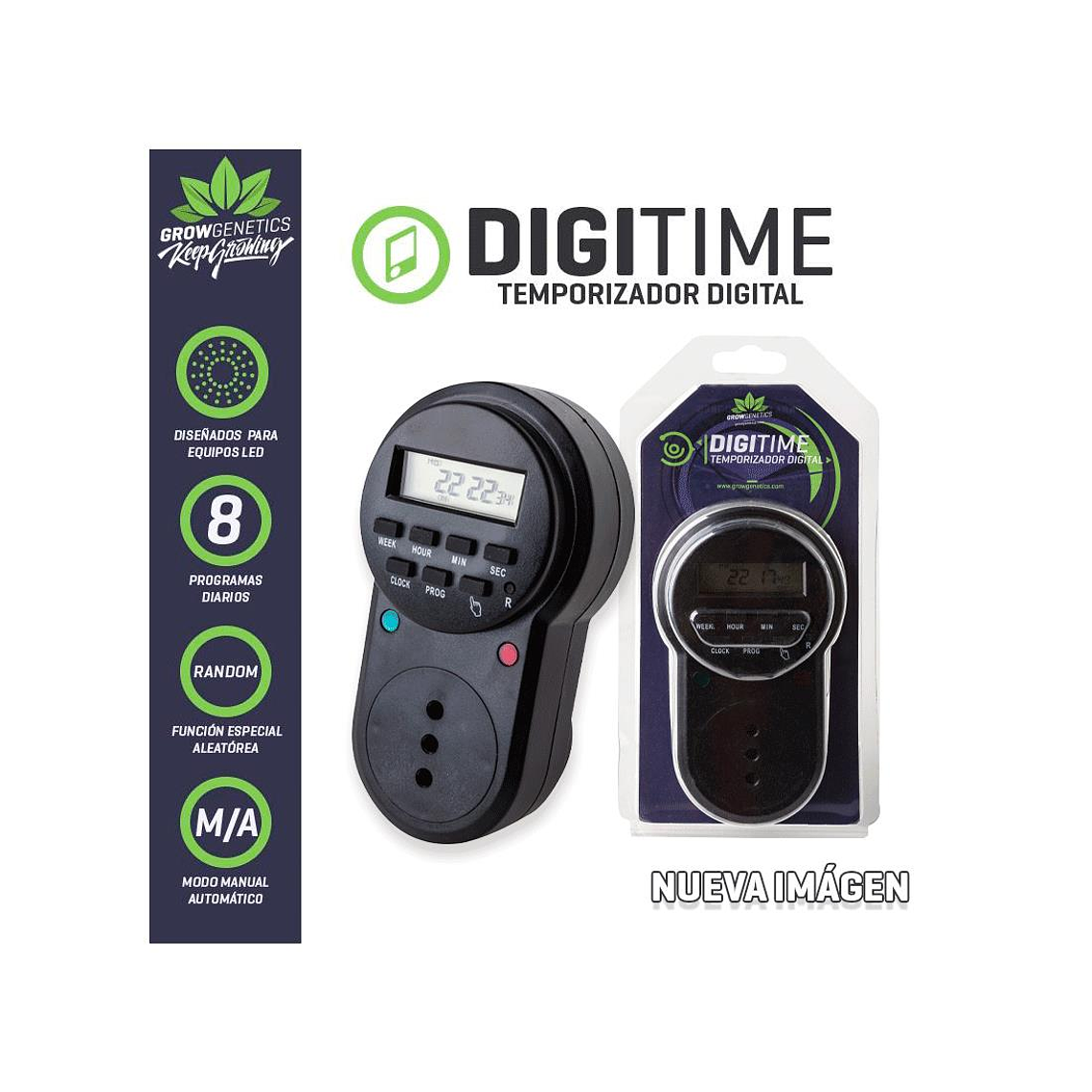 Timer Digital Temporizador Grow Genetics 1