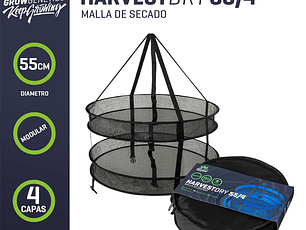 Malla Secado DryHarverst Grow Genetics  4 Niveles (55cm)