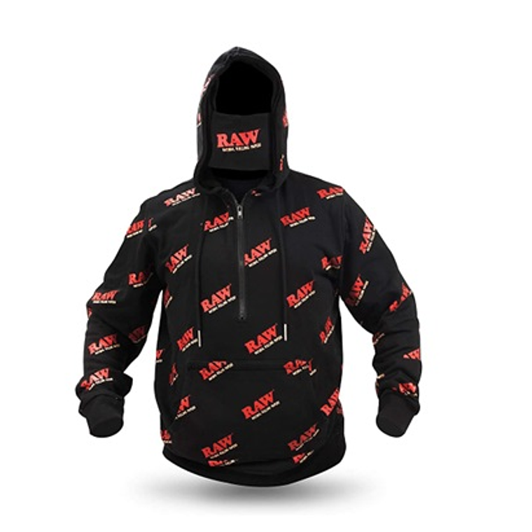 Polerón Hoodie con Bolsillos Secretos RAW (L - XL - XXL) Original  5