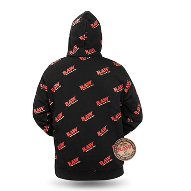 Polerón Hoodie con Bolsillos Secretos RAW (L - XL - XXL) Original  3