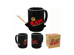 Tazón Mañanero RAW Negro para Cultivadores Original 