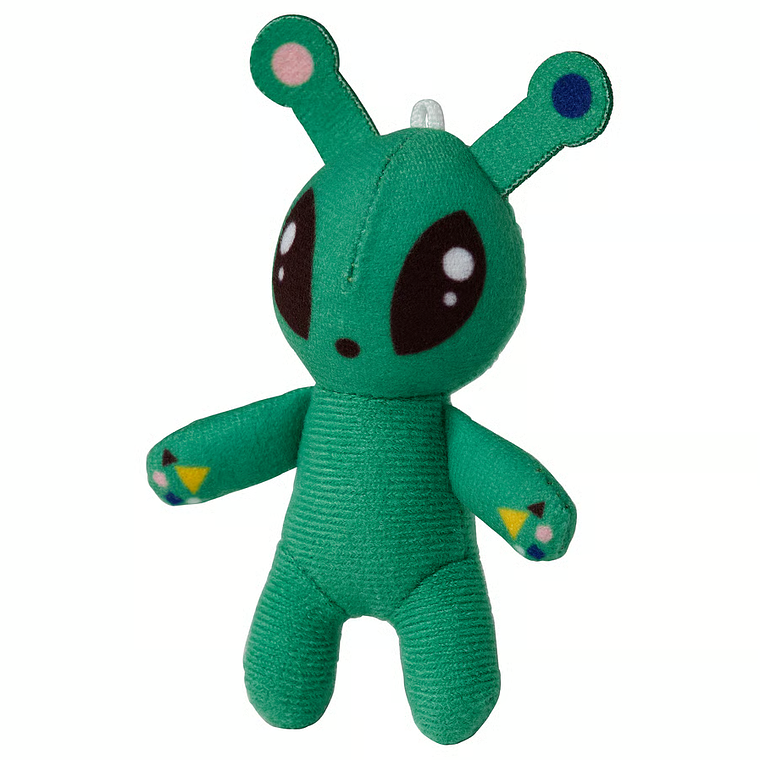 Peluche Alien Verde Aftonsparv (Mini y Grande) 2