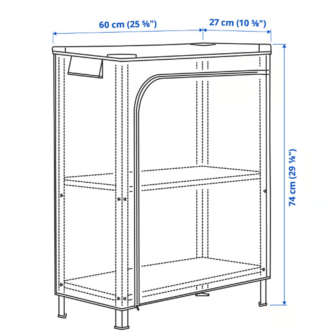 Armario Invernadero Cultivo HYLLIS + Funda Transparente Impermeable 3