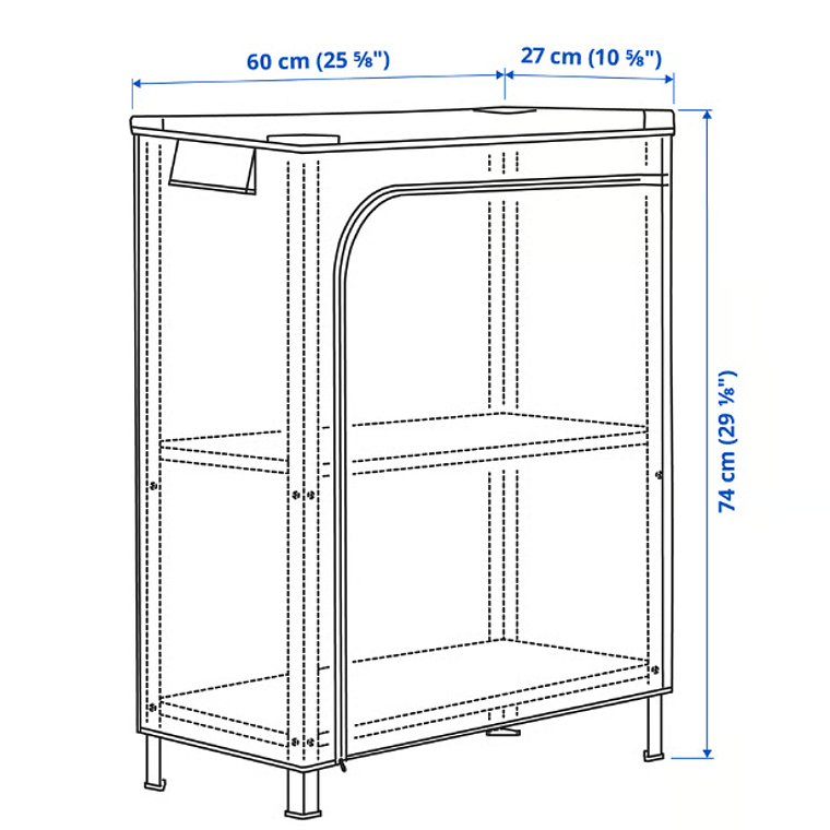 Armario Invernadero Cultivo HYLLIS + Funda Transparente Impermeable 3