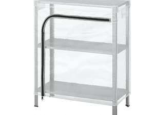 Armario Invernadero Cultivo HYLLIS + Funda Transparente Impermeable