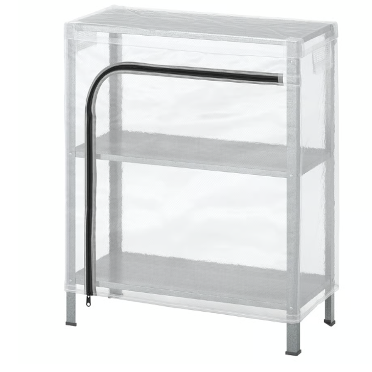 Armario Invernadero Cultivo HYLLIS + Funda Transparente Impermeable 1
