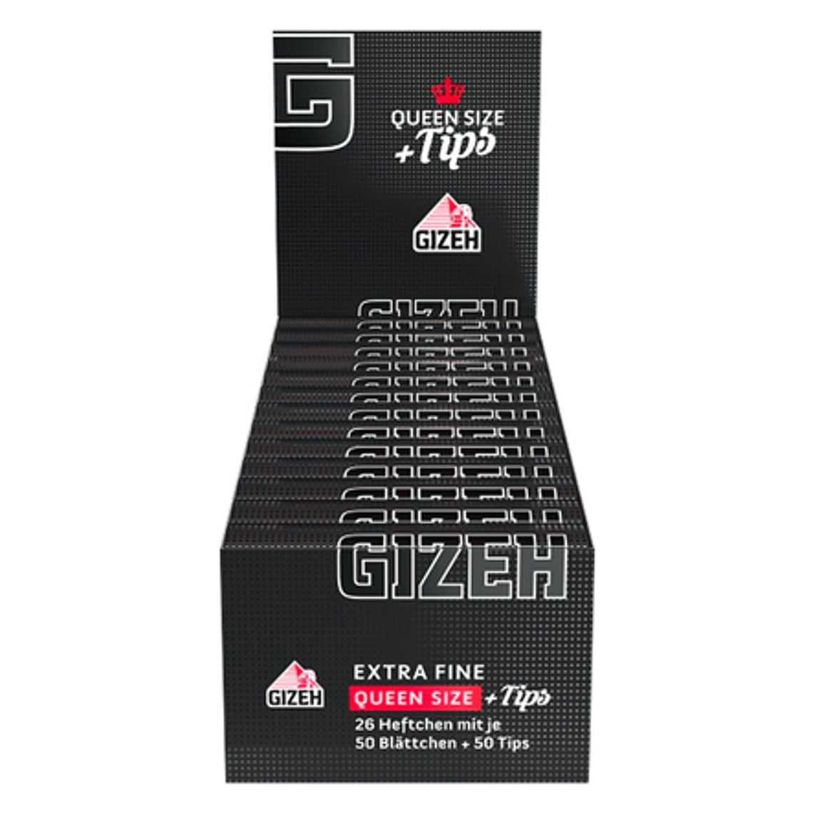 Papel 1 1/4 con Tips Gizeh (x26) 1