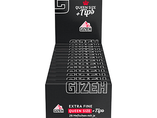 Papel 1 1/4 con Tips Gizeh (x26)