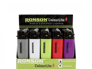 Encendedor Colores Ronson (x1 - x10 - x20)