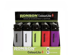 Encendedor Colores Ronson (x1 - x10 - x20)