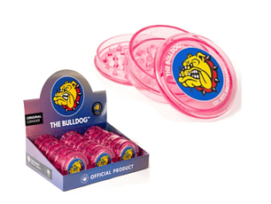 Moledor Grinder Plástico Pink Rosado The Bulldog (x1 - x12)