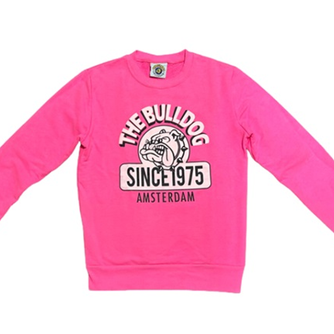 Polerón Pink Rosado The Bulldog Amsterdam (S - M) Oficial 1