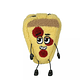 YWIWIS Pizza Bolso Peluche Estuche Anti-Olor OZeta - Miniatura 1