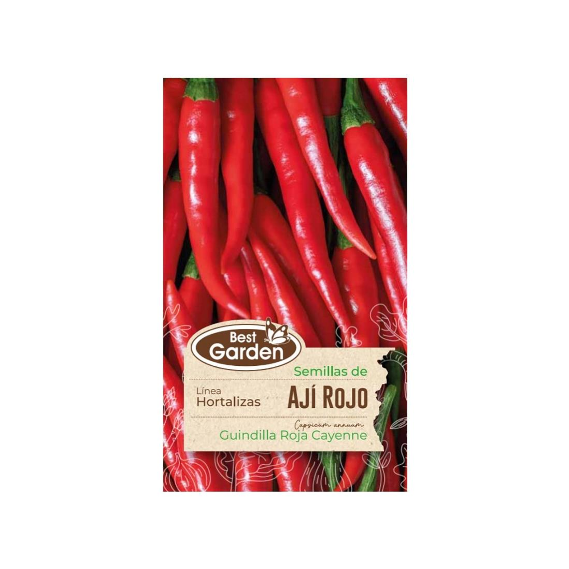Ají Rojo Huerto Urbano Best Garden (1 gr) 1