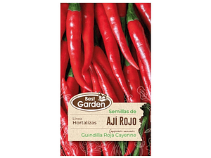 Ají Rojo Huerto Urbano Best Garden (1 gr)