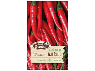 Ají Rojo Huerto Urbano Best Garden (1 gr)
