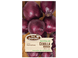 Cebolla Morada Sabor Suave Best Garden (2 gr)