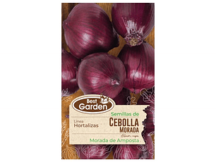 Cebolla Morada Sabor Suave Best Garden (2 gr)