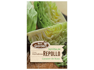 Repollo Corazón de Buey Cosecha Rápida Best Garden (5 gr)