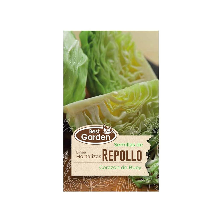 Repollo Corazón de Buey Cosecha Rápida Best Garden (5 gr) 1